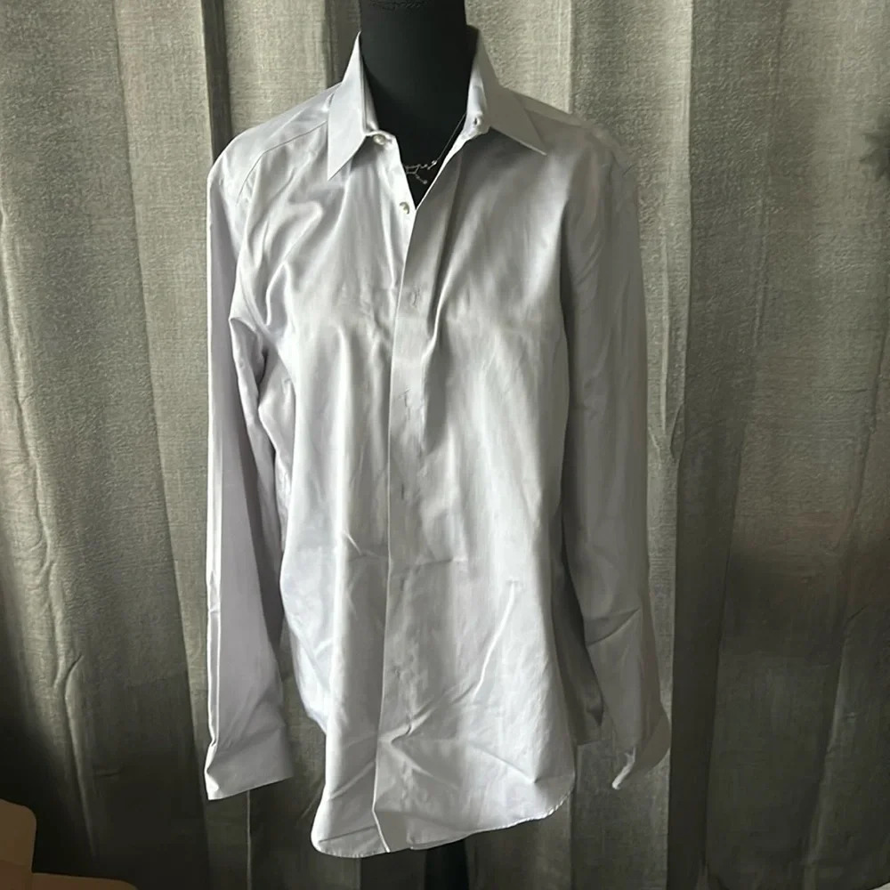 Gray Calvin Klein Button Up
